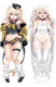 Bache (Azur Lane) Dakimakura Body Pillow Cover