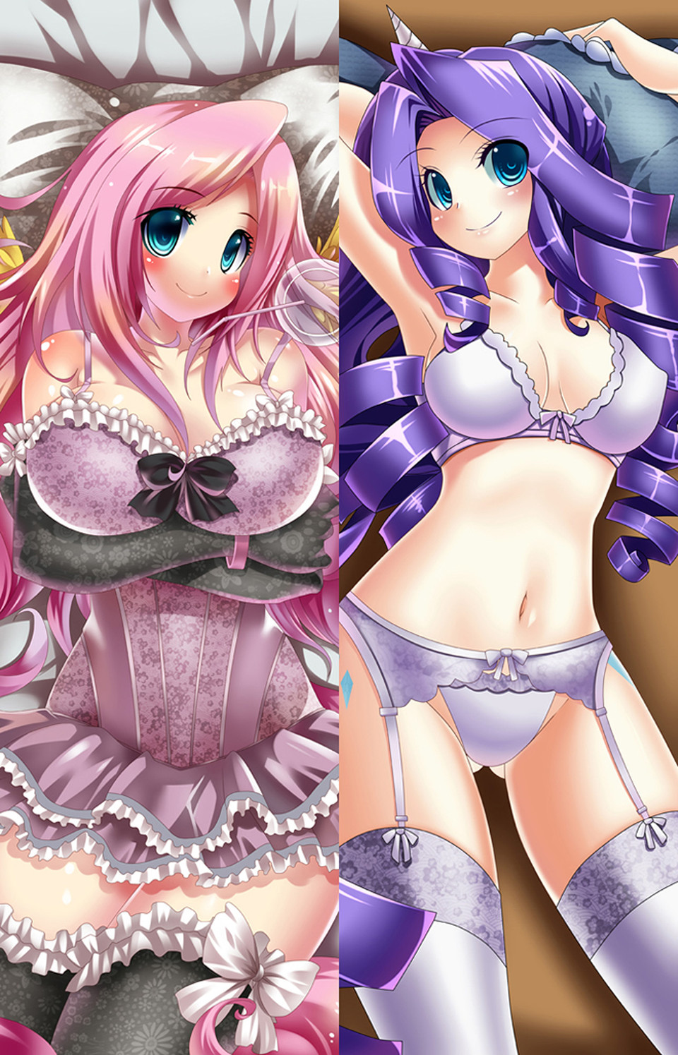 Fluttershy and Rarity