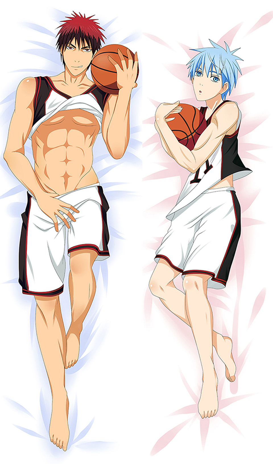 Taiga Kagami and Tetsuya Kuroko