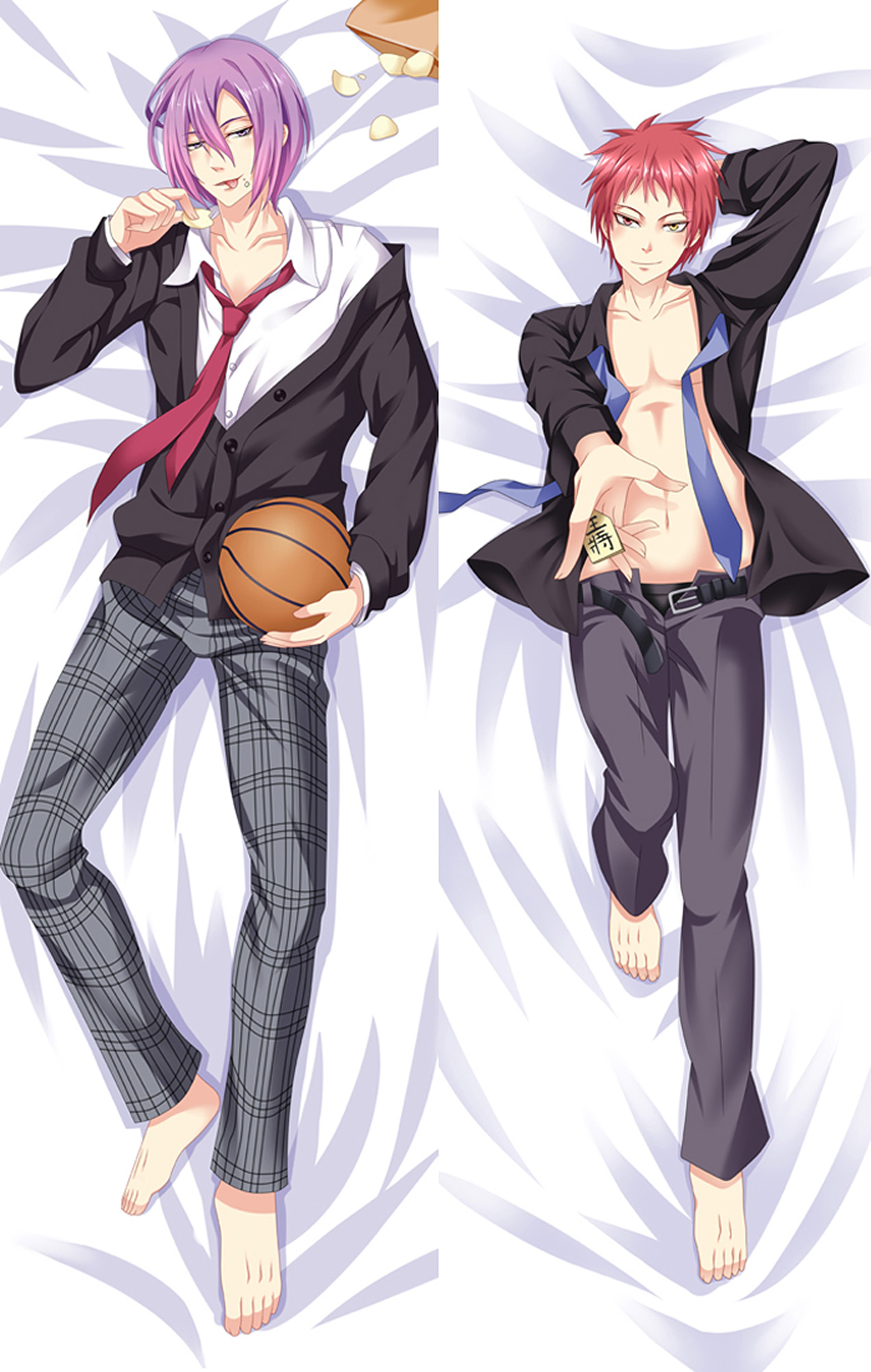 Atsushi Murasakibara y Seijuro Akashi