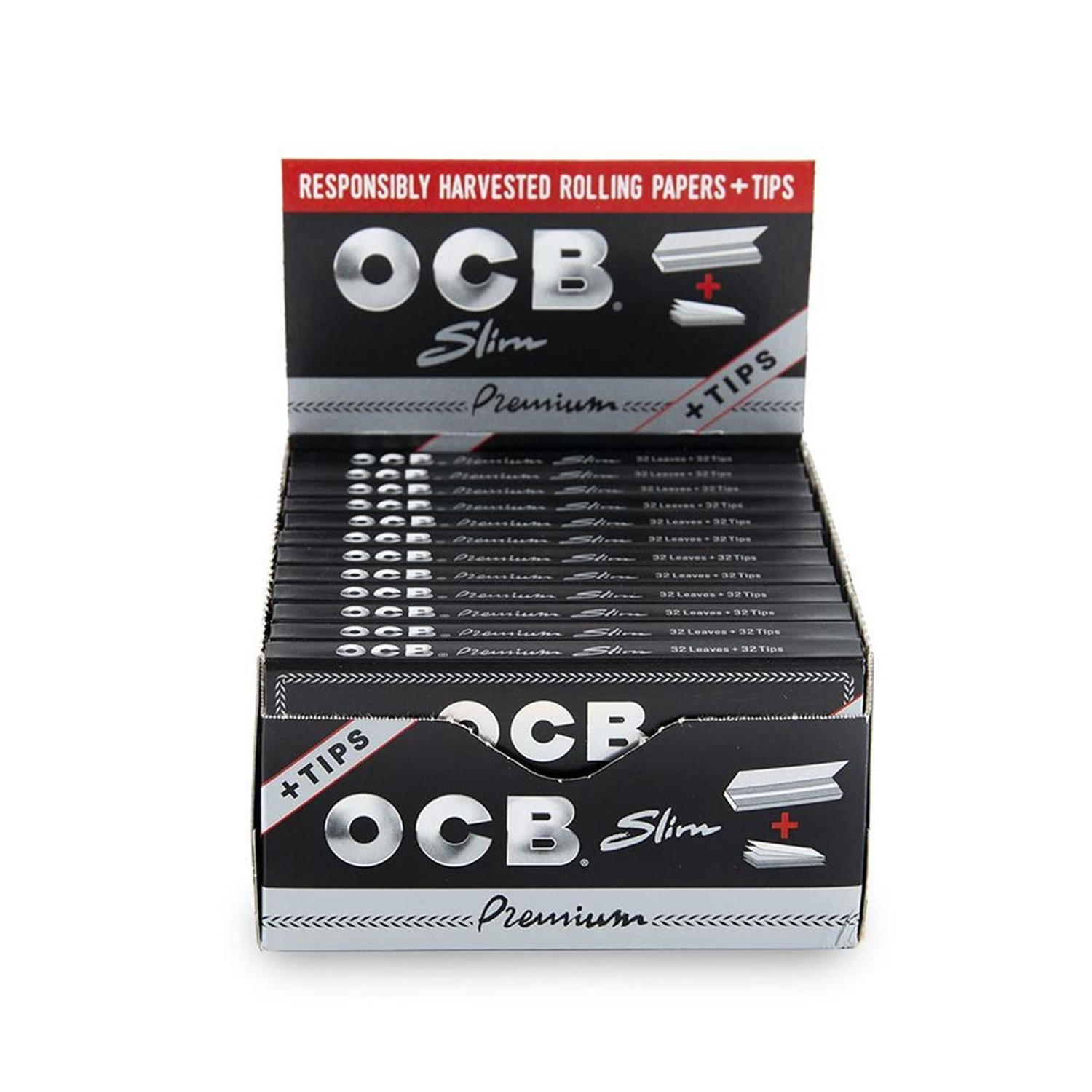 OCB Premium Slim with Tips 