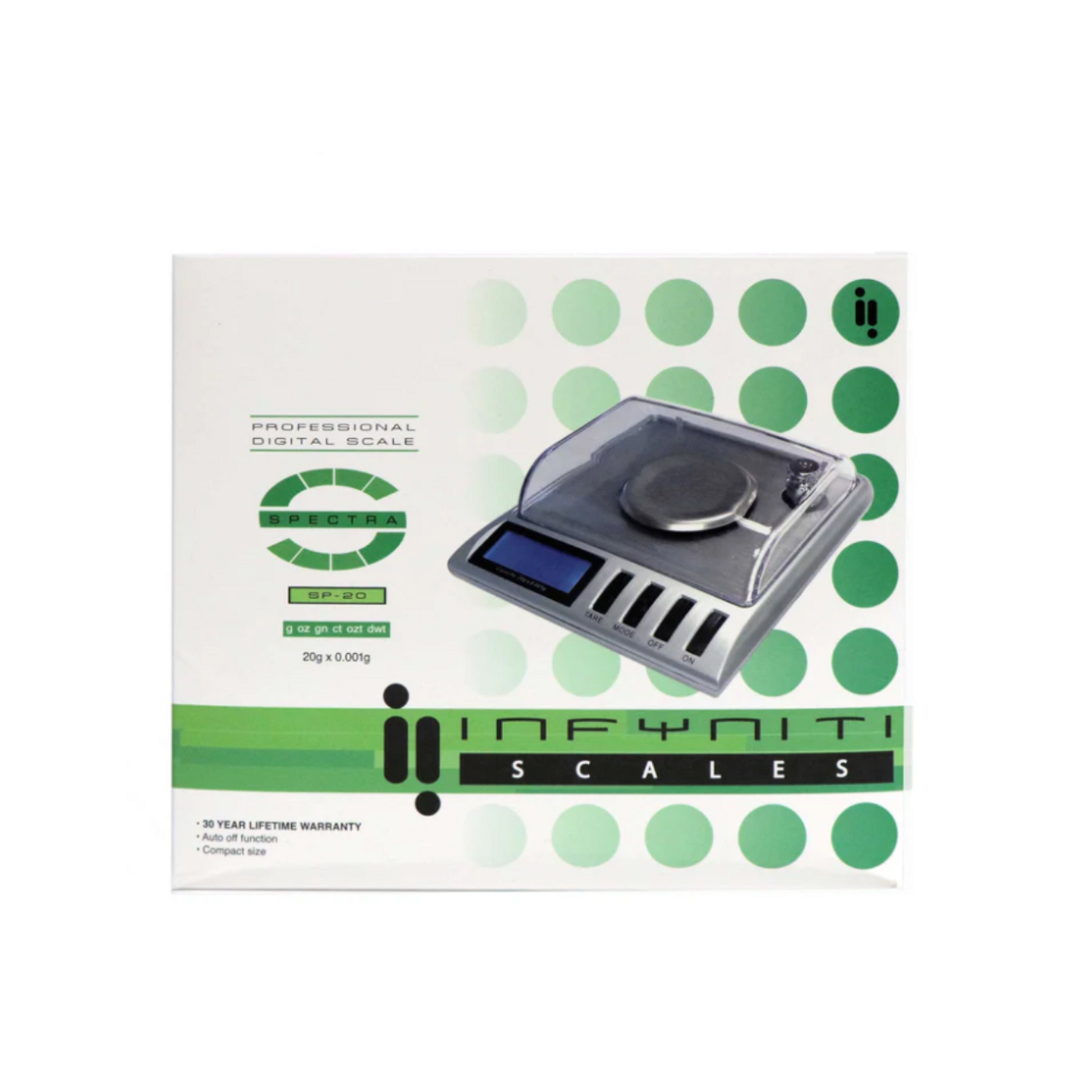 PROFESSIONAL DIGITAL SCALE INFINITE IN-50 50G X 0.001G