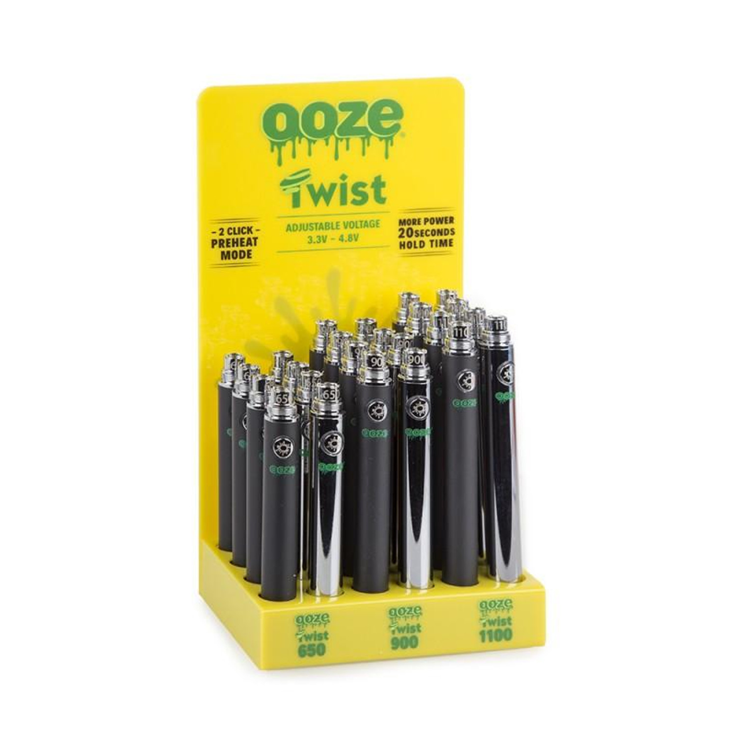 Wholesale Ooze Slim Twist 510 Vape Battery Pen