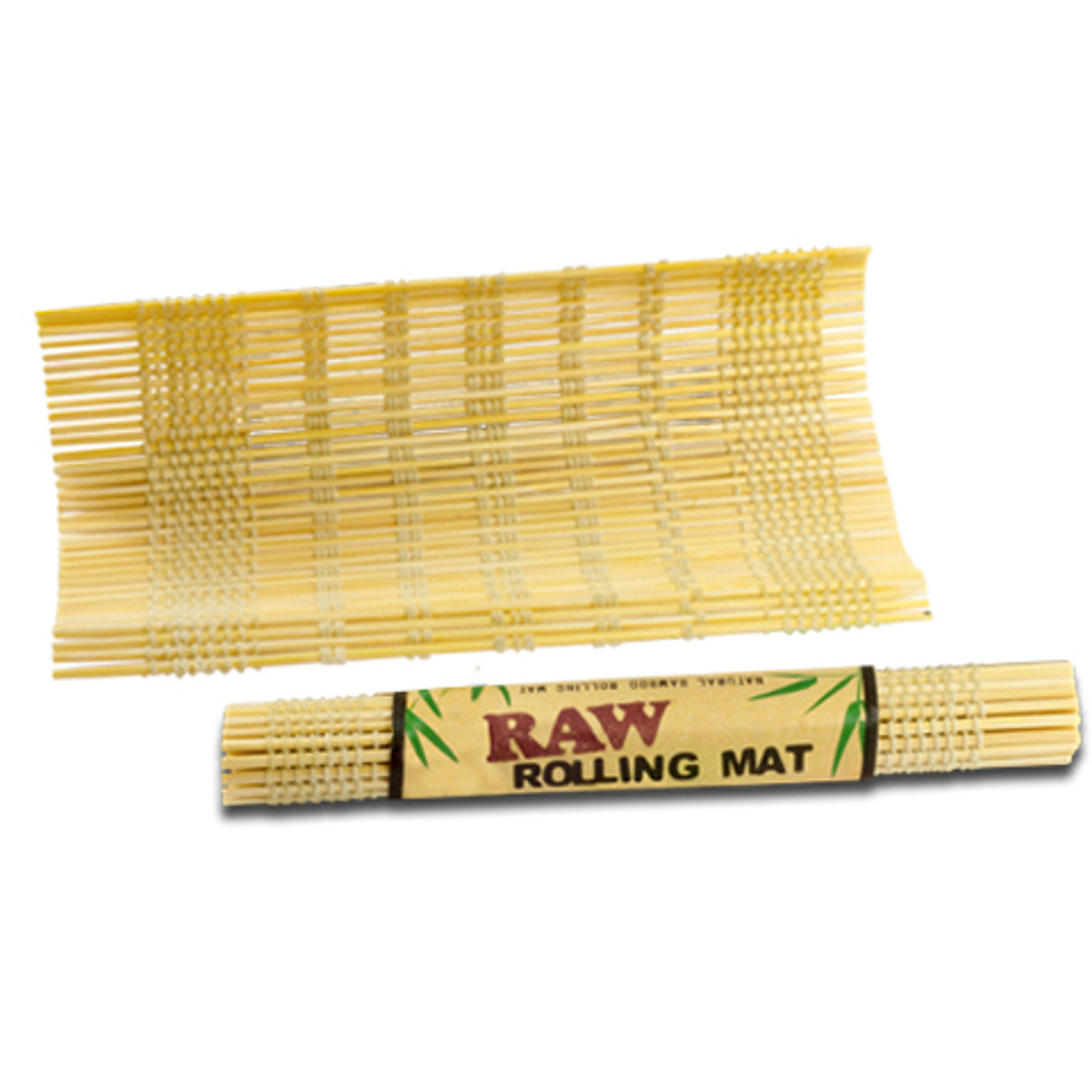 RAW BAMBOO ROLLING MAT DISPLAY OF 24 (RAW87)