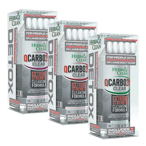 HERBAL CLEAN Q-CARBO CLEAR 20 OZ HERBAL CLEAN Q-CARBO CLEAR 20 OZ
