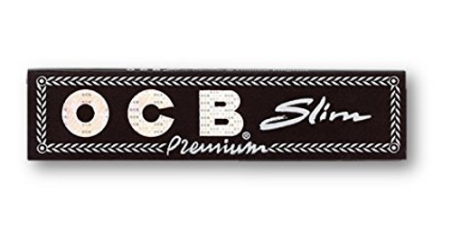 OCB PREMIUM SLIM CIGARETTE PAPERS 24 BOOKLETS (OCB-1)