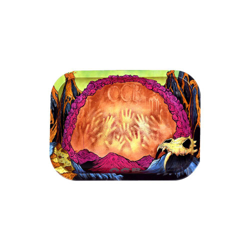OCB SMALL ROLLING TRAY – EARLY MAN (OCBTRAY-2) OCB SMALL ROLLING TRAY – EARLY MAN (OCBTRAY-2)