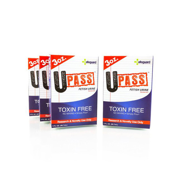 UPASS SYNTHETIC URINE DISPLAY OF 6