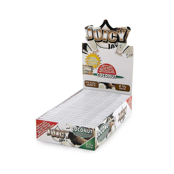 JUICY JAY ROLLING PAPERS 1 1/4 DISPLAY OF 24