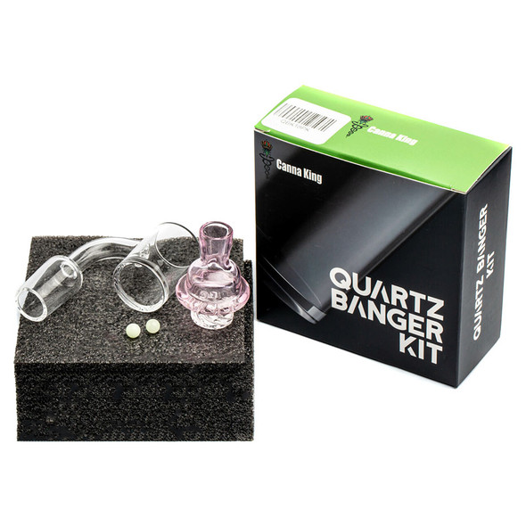 CANNA KING QUARTZ BANGER KIT 18MM