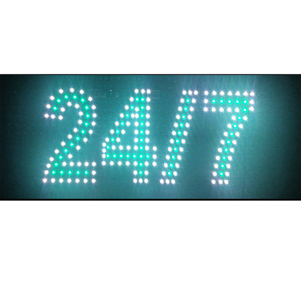 LED SIGN - 24/7 (9X20")