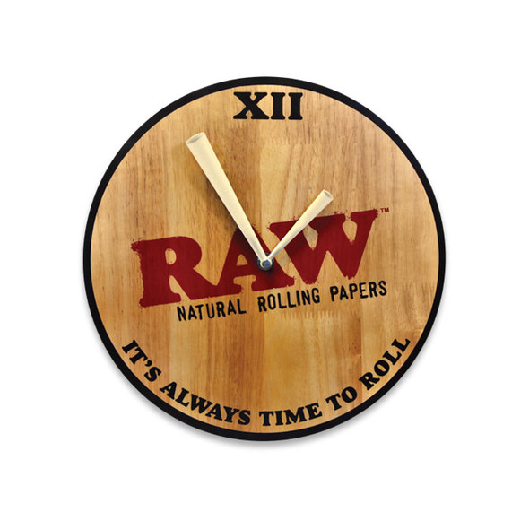RAW WOODEN WALL CLOCK (RAW-116)