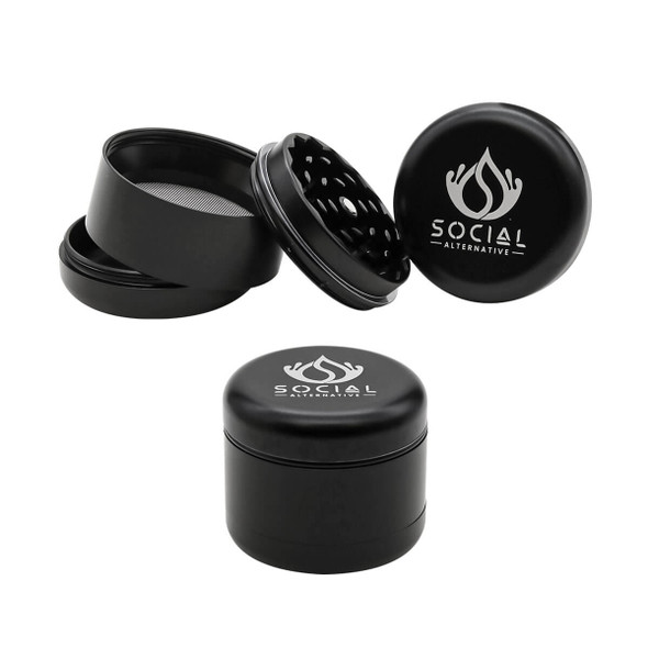 SOCIAL 4 PART GRINDER 55MM (GR-28)