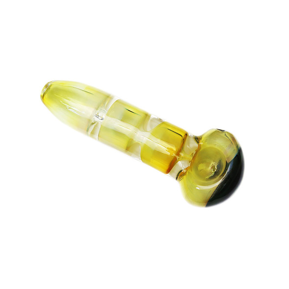 BLACK HEAD TRIPLE CHAMBER HAND PIPE 4.5" (HP-95)