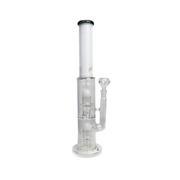 ICY NECK DOUBLE MATRIX PERC WATERPIPE 14" (WP-287)