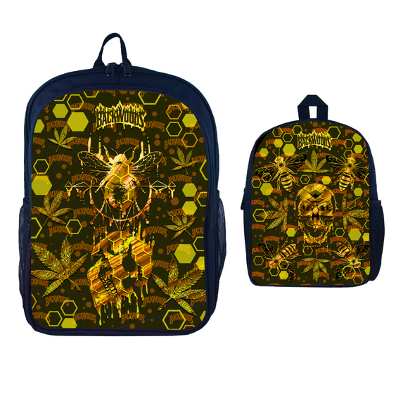 BACKPACK 2 PIECE SET SMELL PROOF DIFFERENT DESIGN