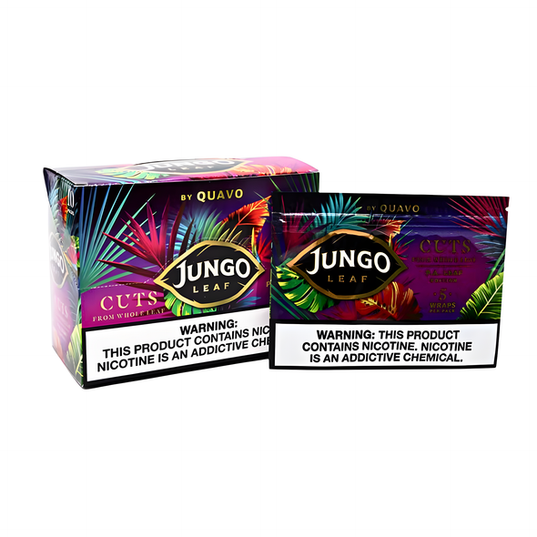 JUNGO LEAF CUTS WRAPS  5 PACK DISPLAY OF 10