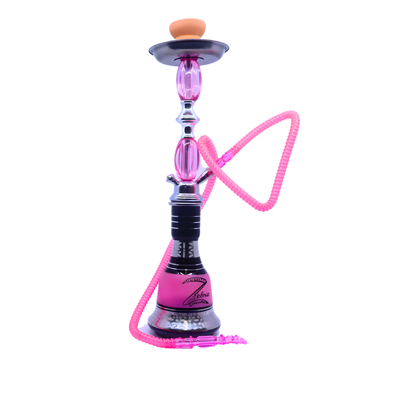 ZEBRA FLAGSHIP 29" HOOKAH ONE HOSE  ASSORTED COLORS