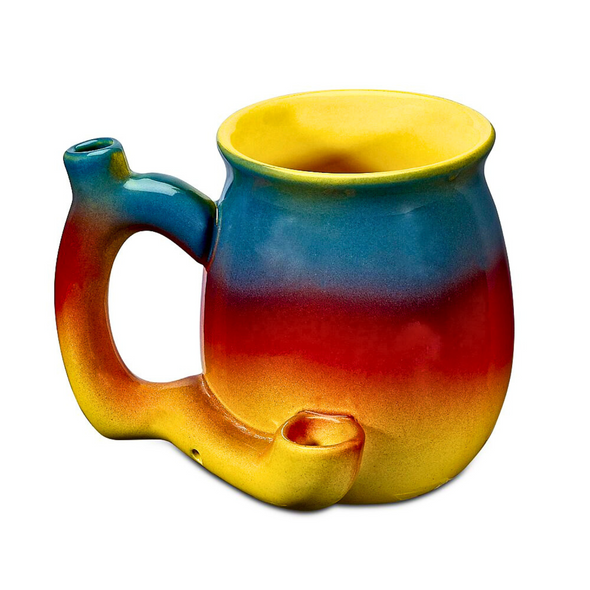 TROPICAL SUNSET CERAMIC PIPE MUG (88167)