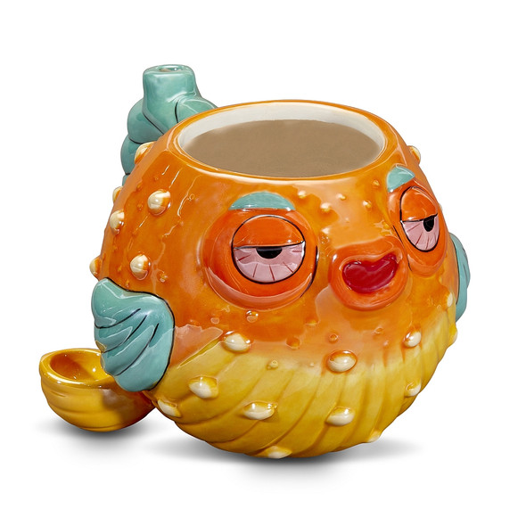 CERAMIC LIL' PUFF PUFFERFISH MUG (82573)