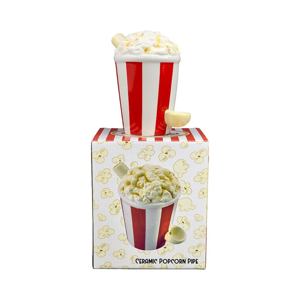 CERAMIC POPCORN PIPE (88116)