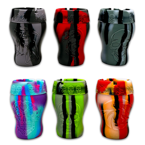 SMOKE ZILLA CURVE SILICONE BUTT BUCKET DISPLAY OF 6 (23368)