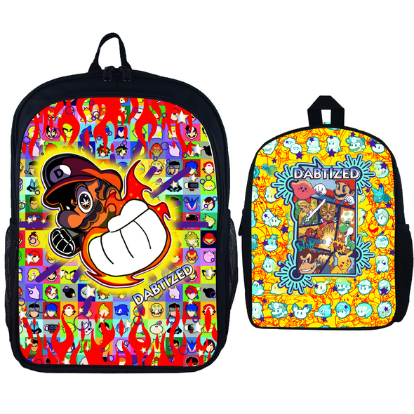 BACKPACK 2 PIECE SET SMELL PROOF DIFFERENT DESIGNS