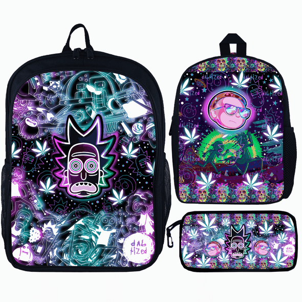 BACKPACK 3 PIECE SET DIFFERENT DESIGNS