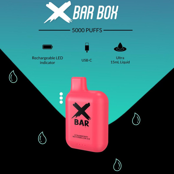 X BAR disposable vape 5000 Puffs | Wisemen Wholesale