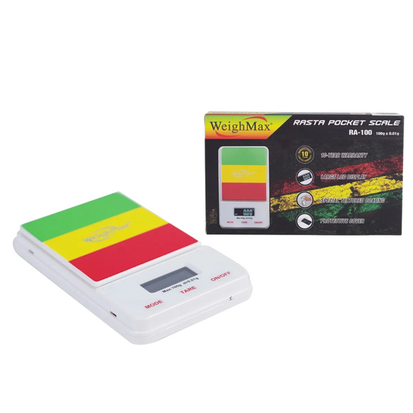 WEIGHMAX RASTA POCKET SCALE 100GX0.01G (RA-100)