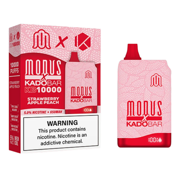 MODUS X KADOBAR KB10000 18ML RECHARGEABLE 10000 PUFFS DISPOSABLE DISPLAY OF 5