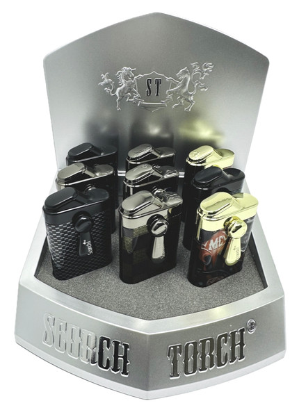 SCORCH TORCH 2T DELUXE TORCH DISPLAY OF 9 (61737)