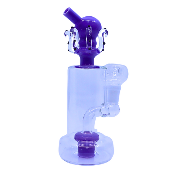 7" OCTO DESIGN MINI WATERPIPE MIXED COLORS (WP-346)