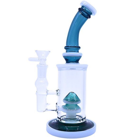 10" PREMIUM GLASS WATER PIPES MIXED COLORS (WP-358)