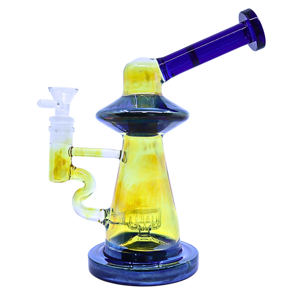 10" PREMIUM GLASS WATER PIPES MIXED COLORS (WP-361)