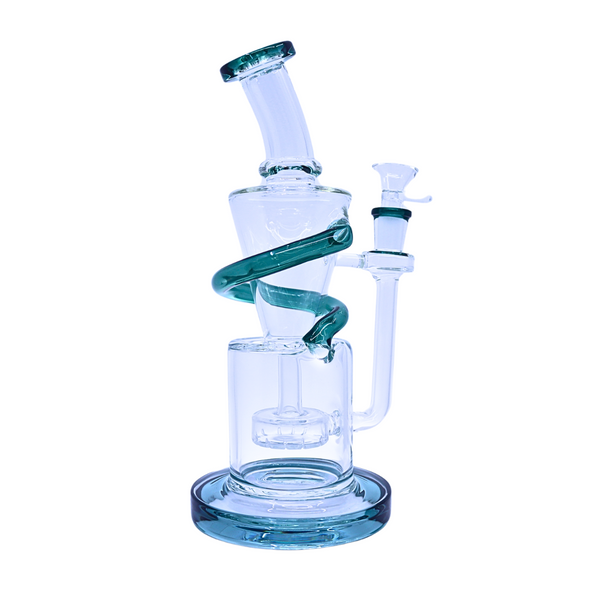 9" PREMIUM GLASS WATER PIPES MIXED COLORS (WP-362)