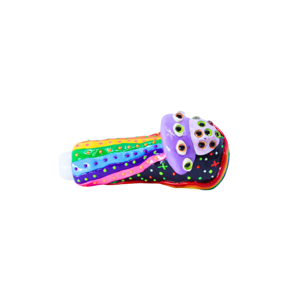 UGLY PRETTY HANDPIPE SPACESHIP EYE DESIGN