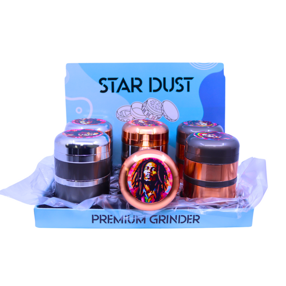 STAR DUST 84MM GRINDER DISPLAY OF 6 (SD-111D)