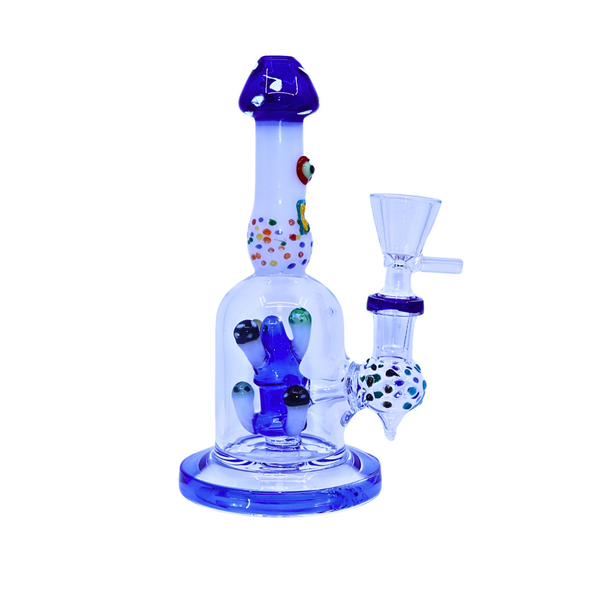 7" PREMIUM GLASS MINI WATER PIPE (WP-382)