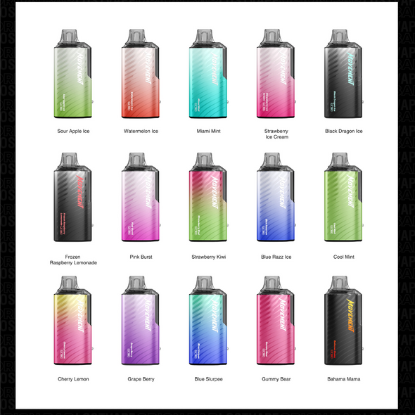 MOVEMENT LV18000 BY LOST VAPE 18ML DISPOSABLE DISPLAY OF 5