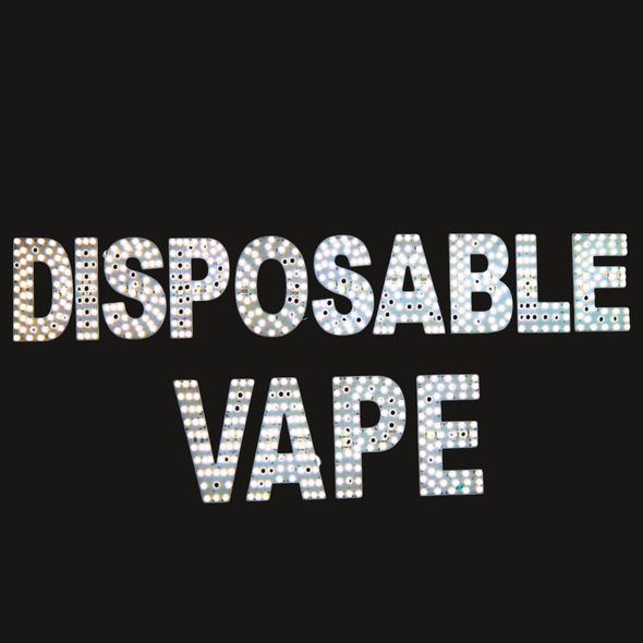 LED SIGN DISPOSABLE VAPE (13X30")