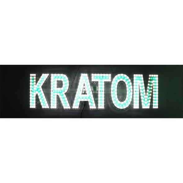 LED SIGN - KRATOM SPARKLING (8X30")