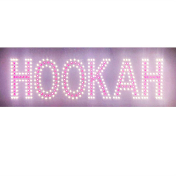 LED SIGN - HOOKAH SPARKLING (8X30")