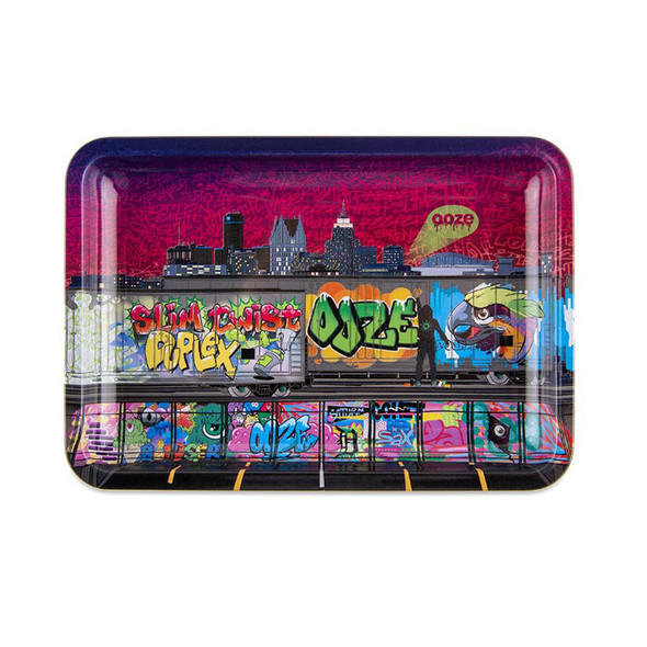 OOZE - LARGE METAL ROLLING TRAYS - MIXED STYLES (OOZE-35)