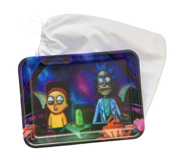 ASSORTED RICK & MORTY GLOW TRAYS - MIXED DESIGNS