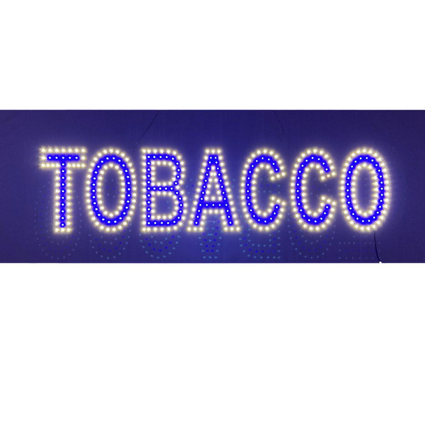 LED SIGN TOBACCO LARGE 12*48 - 9lbs