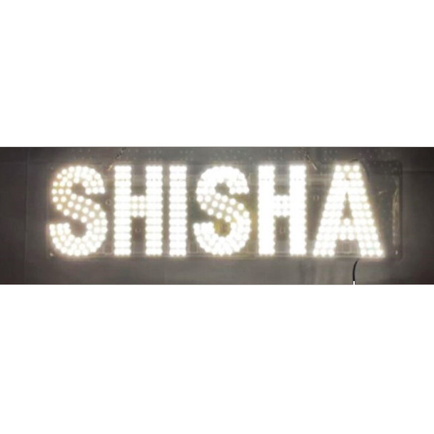 LED SIGN - SHISHA (8X30")