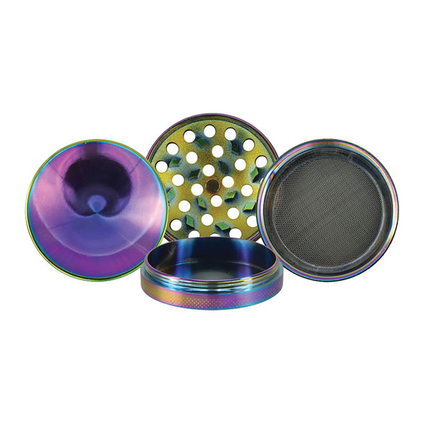 SMOKE ZILLA RAINBOW GRINDER DISPLAY OF 6 (22522)