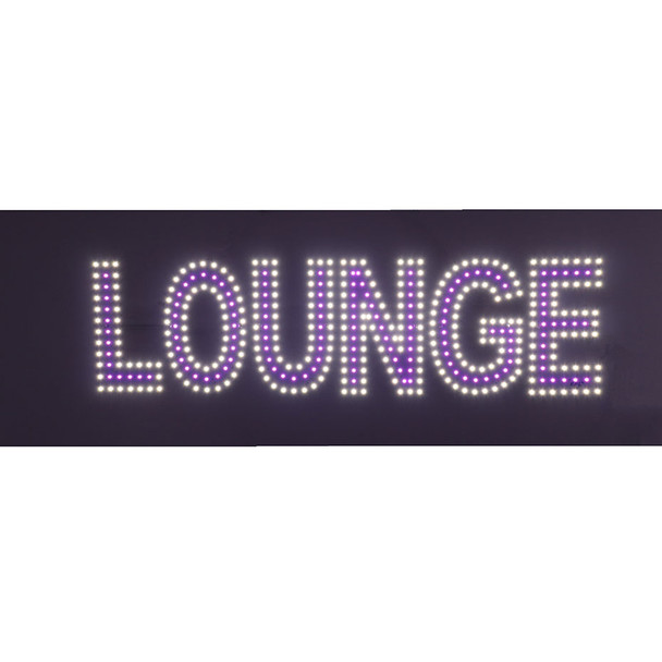 LED SIGN - LOUNGE (9X33)"