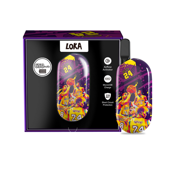 LOKA 650MAH RECHARGEABLE BATTERY DIFFERENT DESIGNS